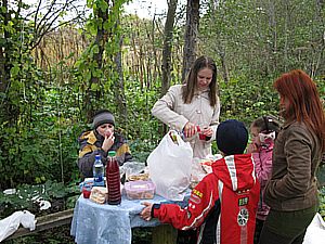Ну и без калинового сока день Михаила, конечно, не бывает...